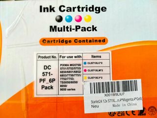 Multipack 12 cartucce colore Canon