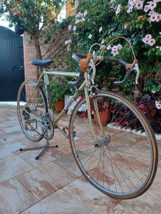 Bicicleta carretera clásica años 70
