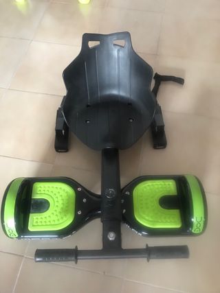 Patinete eléctrico con asiento