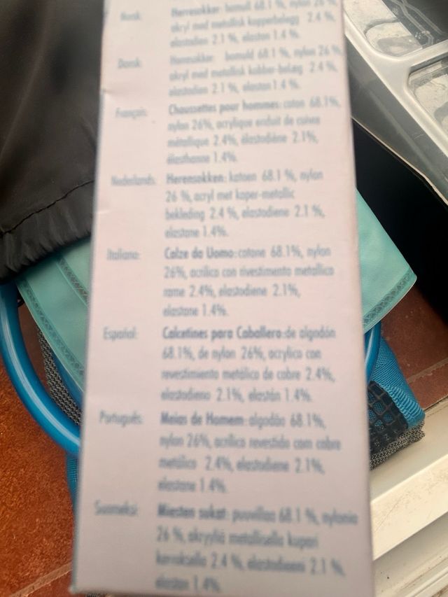 Calcetines Nikken negros - Hombre