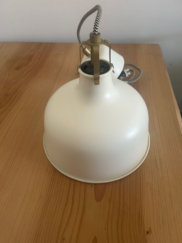Lampara techo Ikea Ranarp 23cm blanca