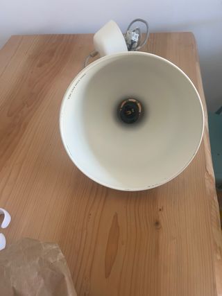 Lampara techo Ikea Ranarp 23cm blanca