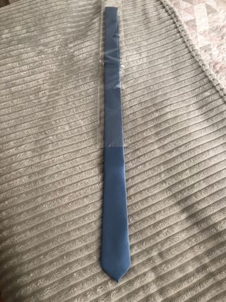 Corbata azul claro