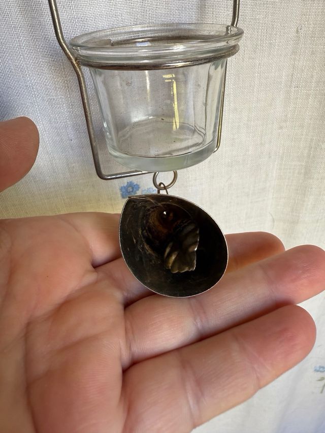 2 portacandele da appendere a forma di cuore