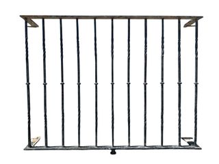 Barandilla balcón forja antigua