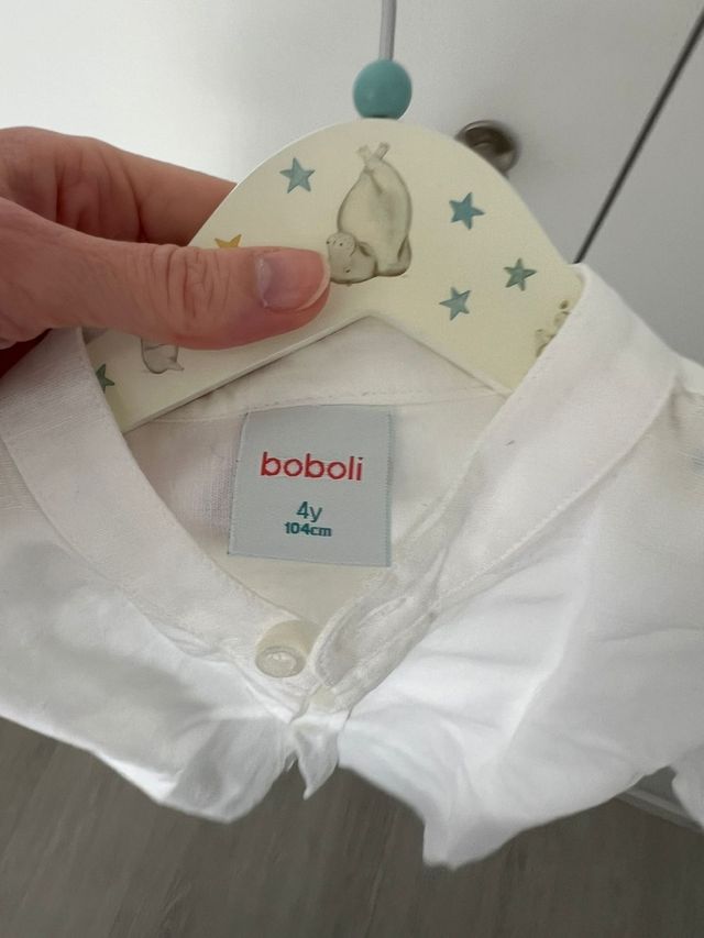 Camisa Boboli niño 4 años