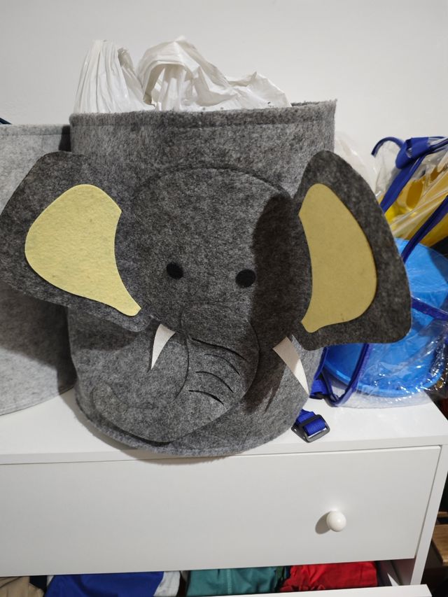 Cestas infantiles de animales, 10 euros la unidad