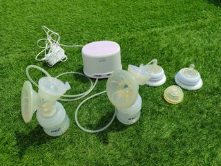 Sacaleches eléctrico doble Philips Avent + bolso