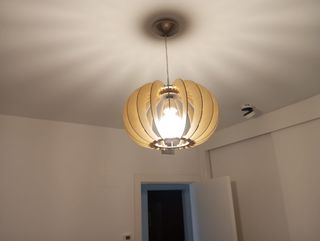 Lámpara madera techo - Moderna