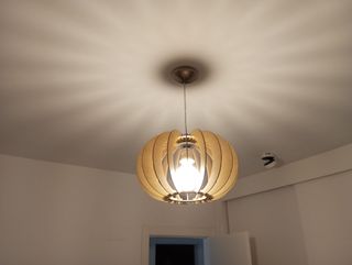 Lámpara madera techo - Moderna