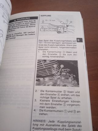 Manual Suzuki GZ250 (1998)