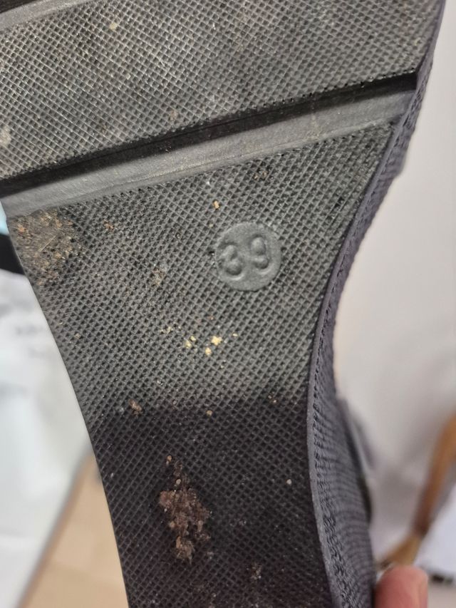 Sandalias cuña negras camilas