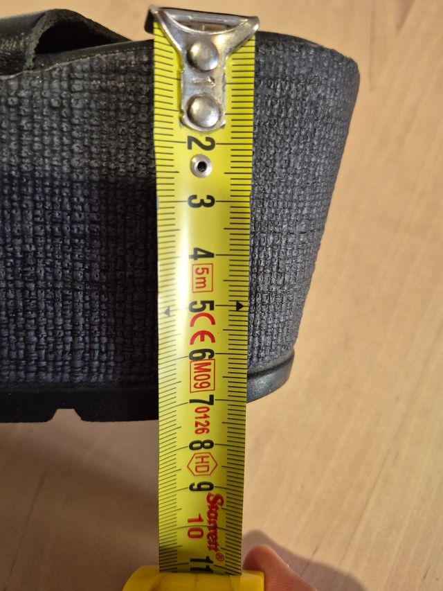 Sandalias cuña negras camilas