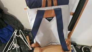 Mochila Pull&Bear Gris-Amarilla