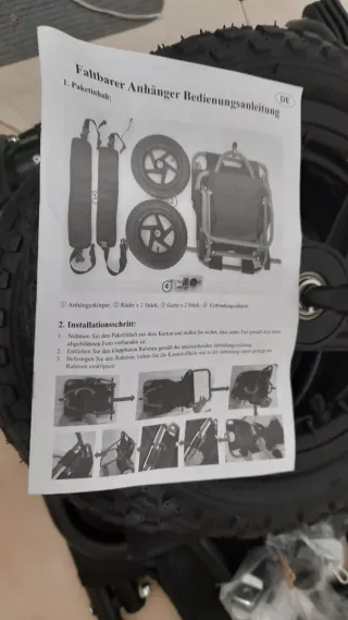 Remolque Bicicleta SEPNINE Plegable 20kg