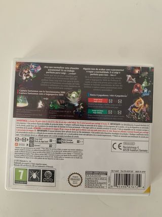 Luigi's Mansion 2 - Nintendo 3DS carcasa