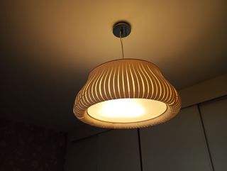 Lámpara techo blanca moderna