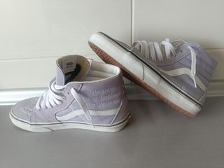 Vans Sk8-Hi - zapatillas moradas usadas una vez