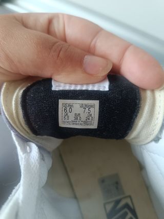 Vans Sk8-Hi - zapatillas moradas usadas una vez