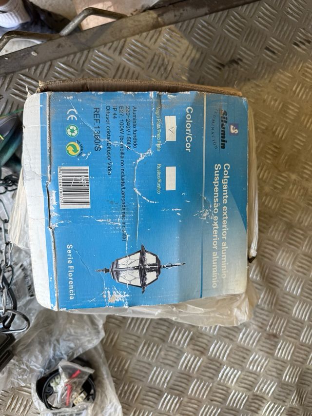 Lampara colgante exterior - Serie Florencia