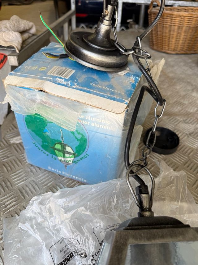 Lampara colgante exterior - Serie Florencia