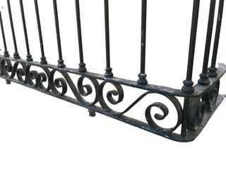 3 Barandas balcón forja antigua