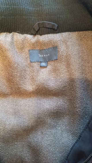 Chaleco acolchado hombre XL marrón oscuro 