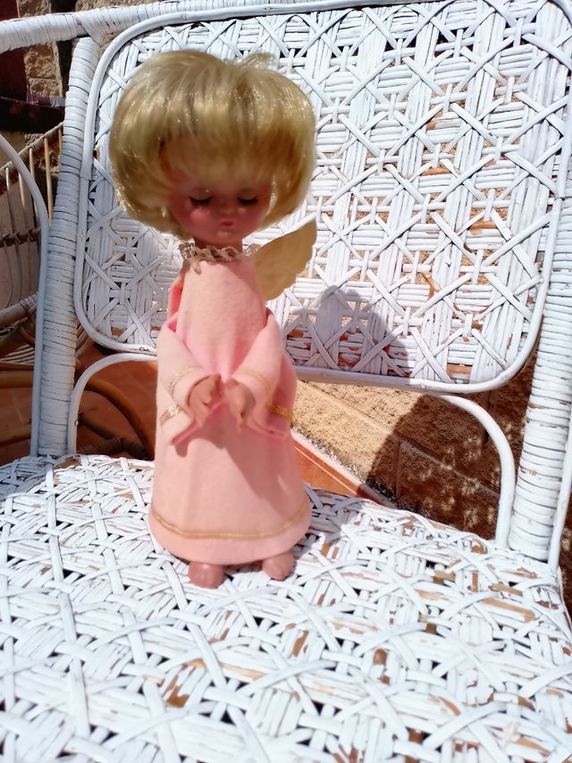 Antigua "Linda Pirula" angelito musical años 60-70