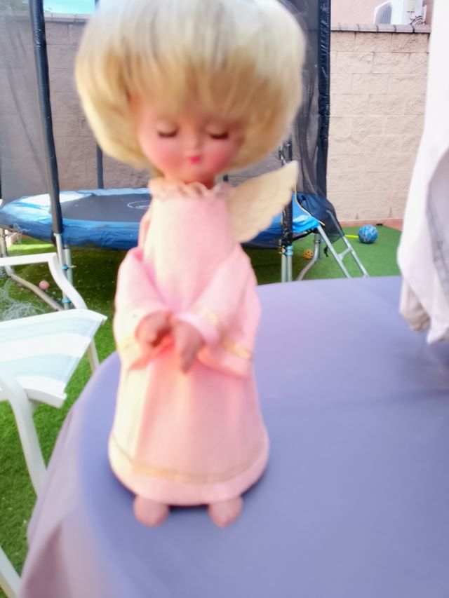 Antigua "Linda Pirula" angelito musical años 60-70