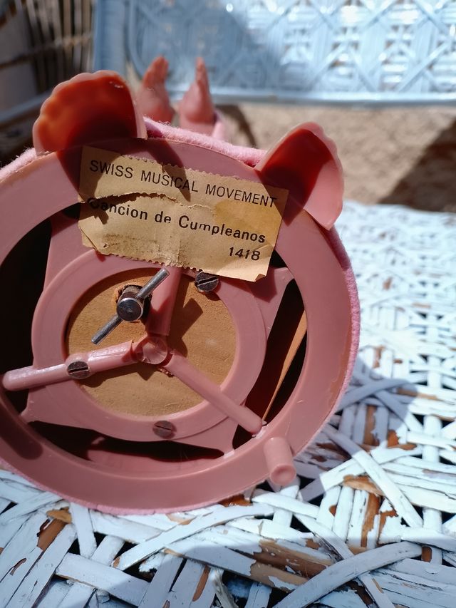 Antigua "Linda Pirula" angelito musical años 60-70