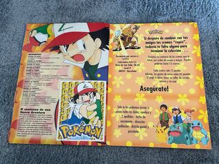 Álbum Cromos Pokémon: ¡Hazte con todos!