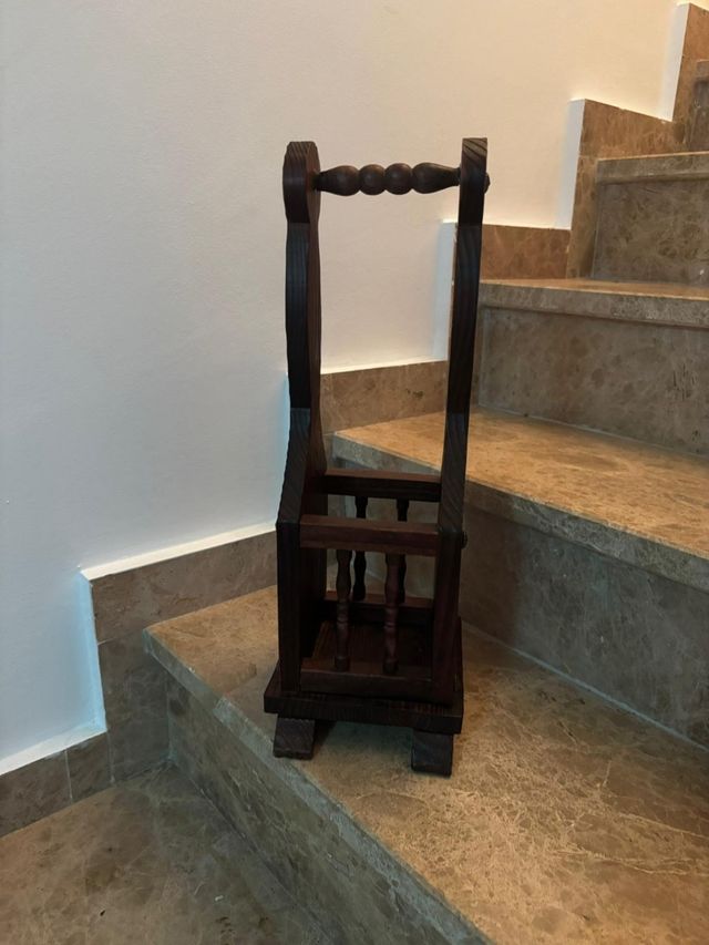 Botellero madera vintage