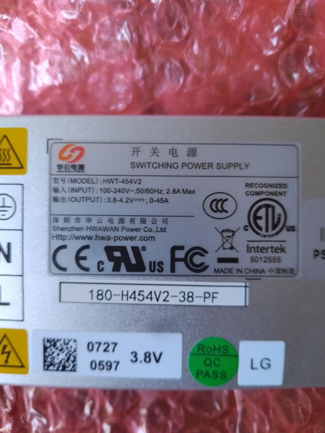 Fuente alimentación LED 3.8V HWT-454V2