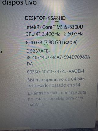 HP Elitebook 840 G3 - Portátil Plata