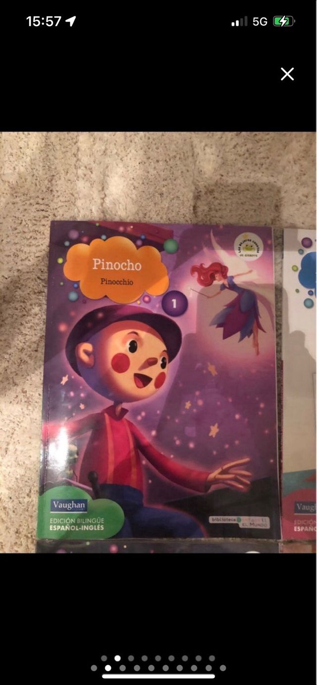 Pack de 8 libros en inglés con discos
