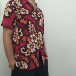 Camisa estampado hawaiano hombre - Talla M