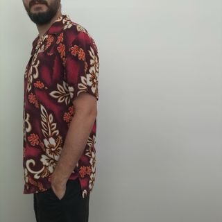 Camisa estampado hawaiano hombre - Talla M