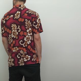 Camisa estampado hawaiano hombre - Talla M