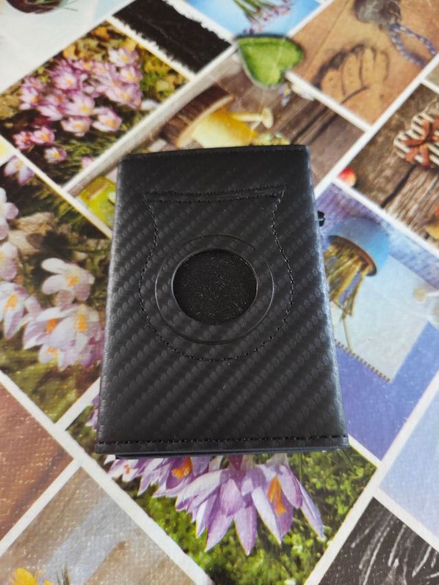 Portafoglio Minimalista Nero