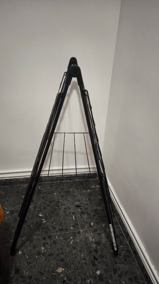 Tendedero plegable Lidl - Metal negro