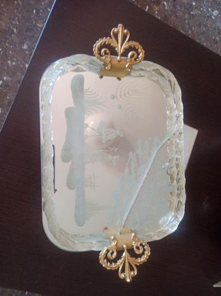 Liquore e bicchieri vintage di Murano