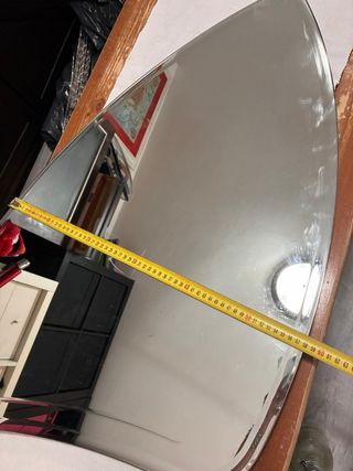 Espejo vintage plateado