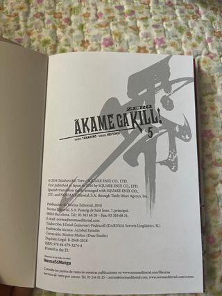 Akame Ga Kill! Zero 5 (Spanish Edition)