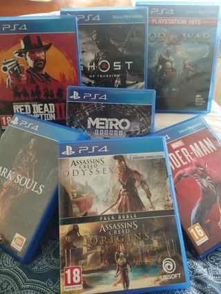 PS4 pro 1TB + 8 Juegos