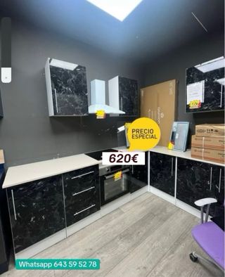 Cocina L (260x220) - Muebles de Cocina