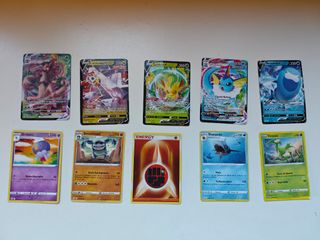 Cartas Pokémon - 10 cartas
