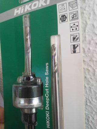 broca Sierra Corona 111 mm + Adaptador taladro