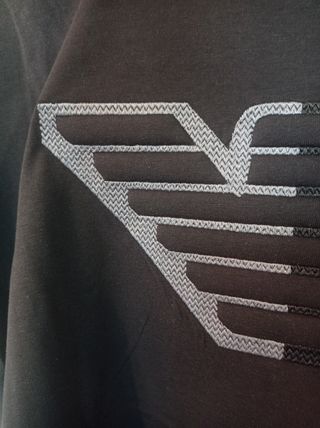 Camiseta Emporio Armani - Blanco y Negro