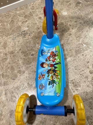 Patinete Paw Patrol 3 ruedas