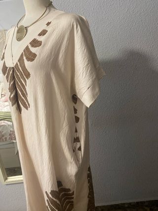 Vestido boho talla grande 50-52